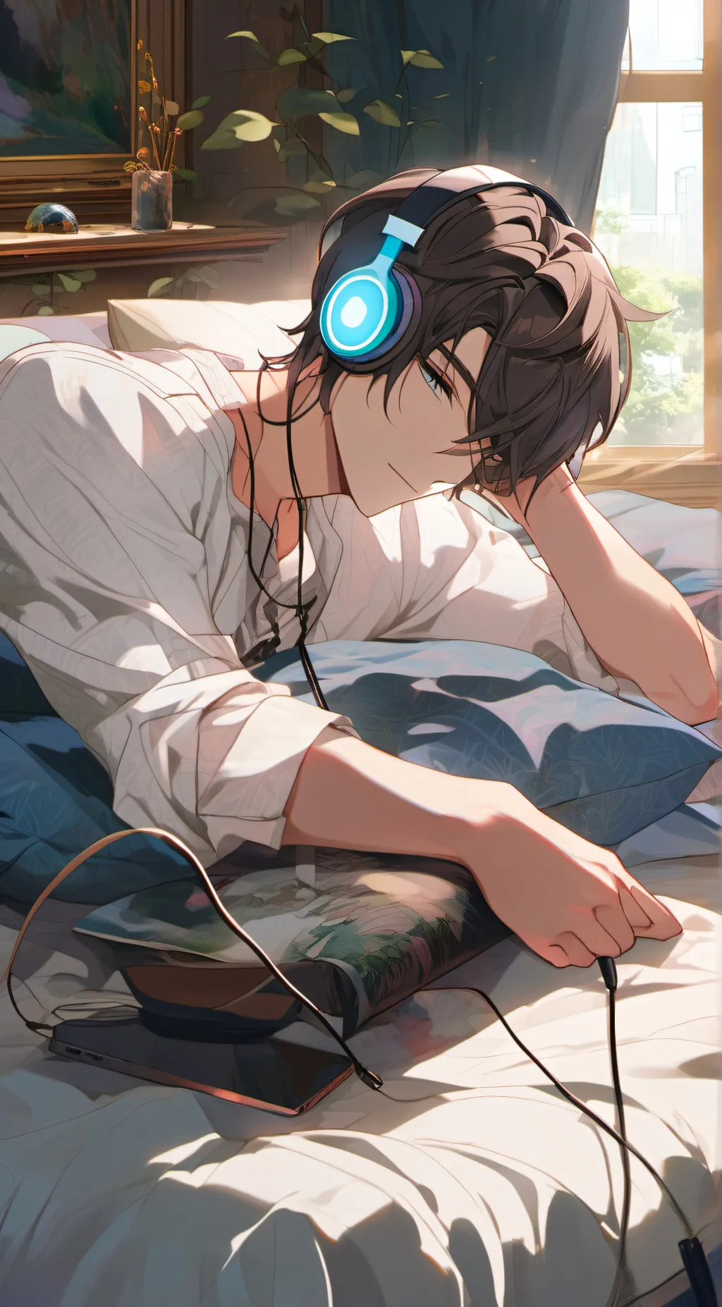 ai character: adam background