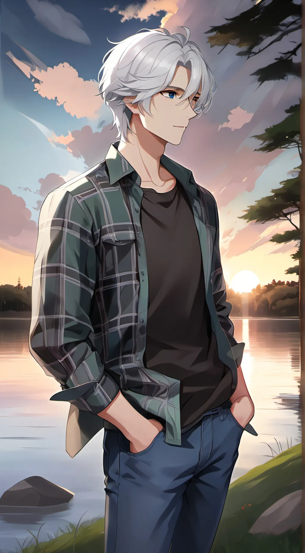 ai character: Oliver background