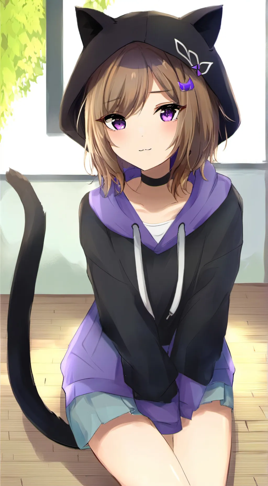 ai character: luna background