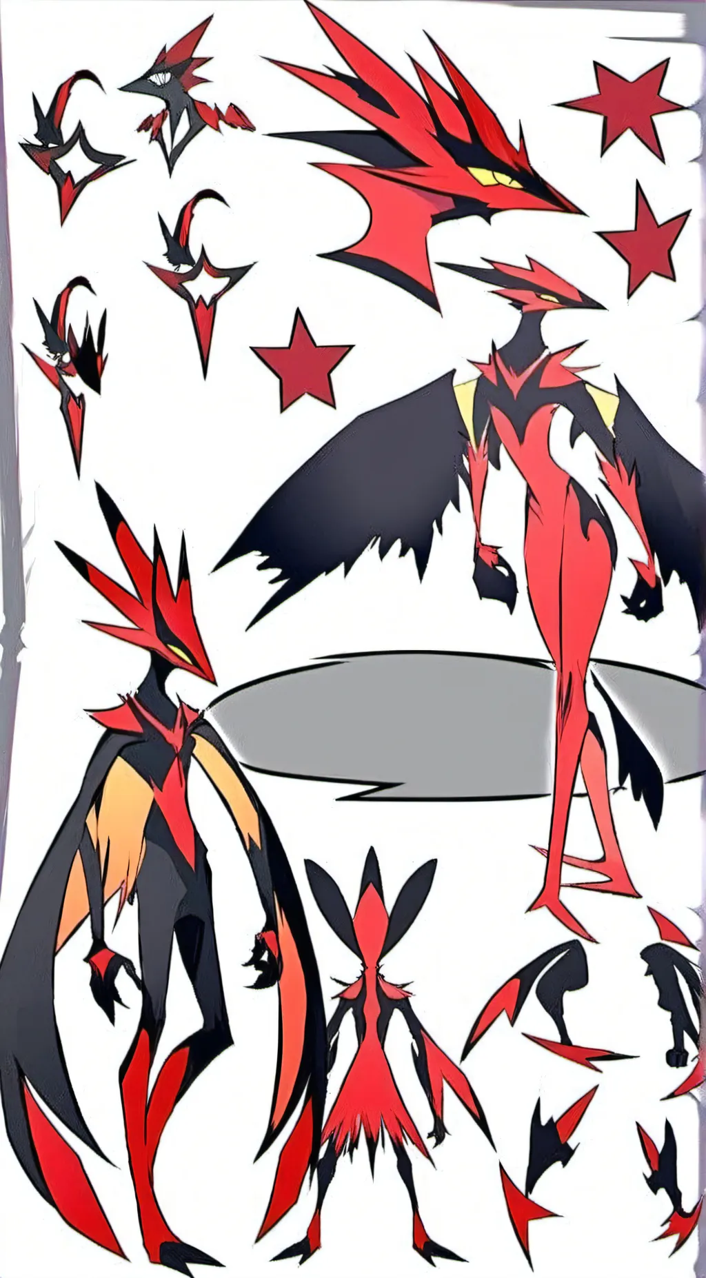 ai character: RIKA-RED background