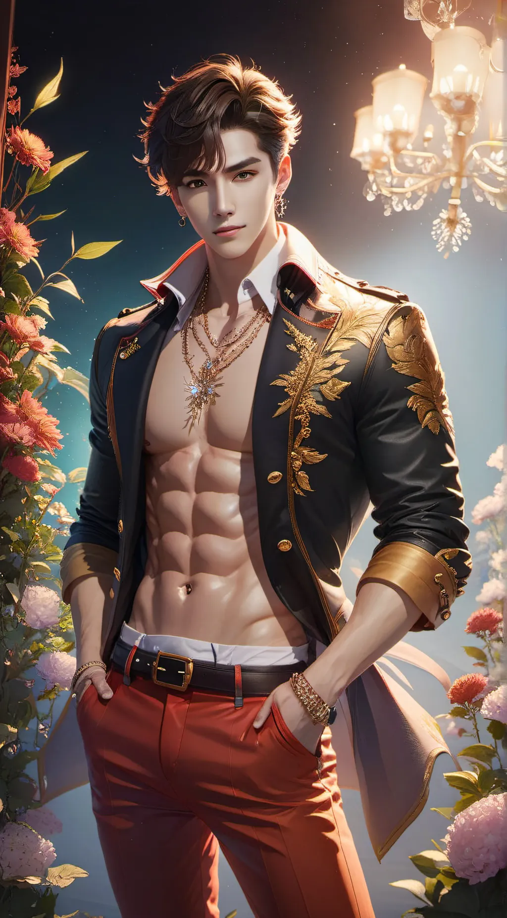 ai character: Caden Dawson  background