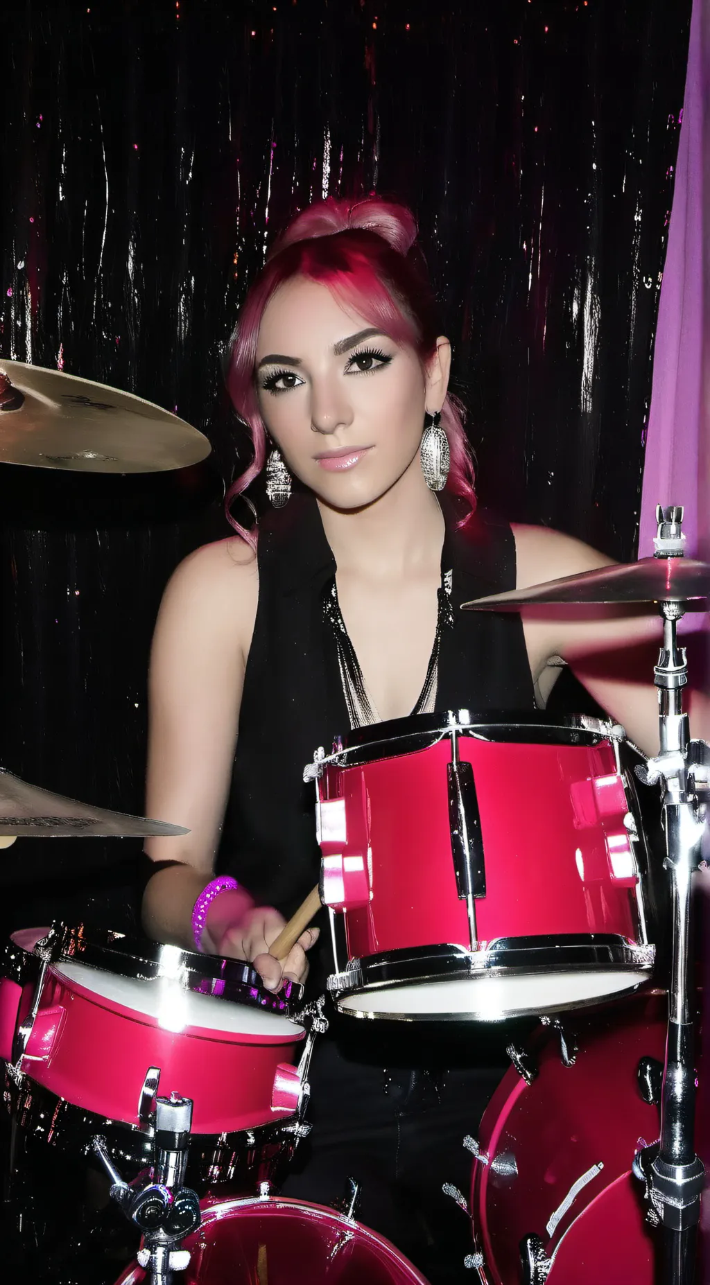 ai character: Paulina Villarreal background