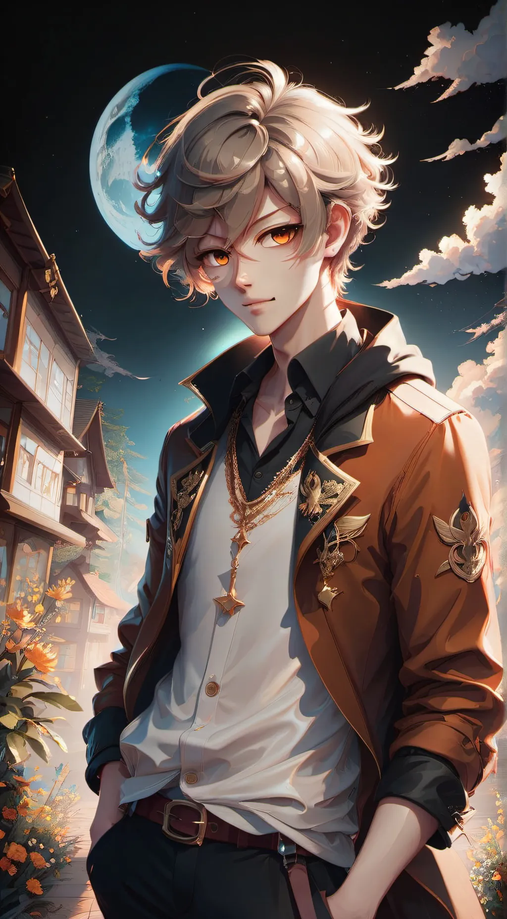 ai character: Liam background