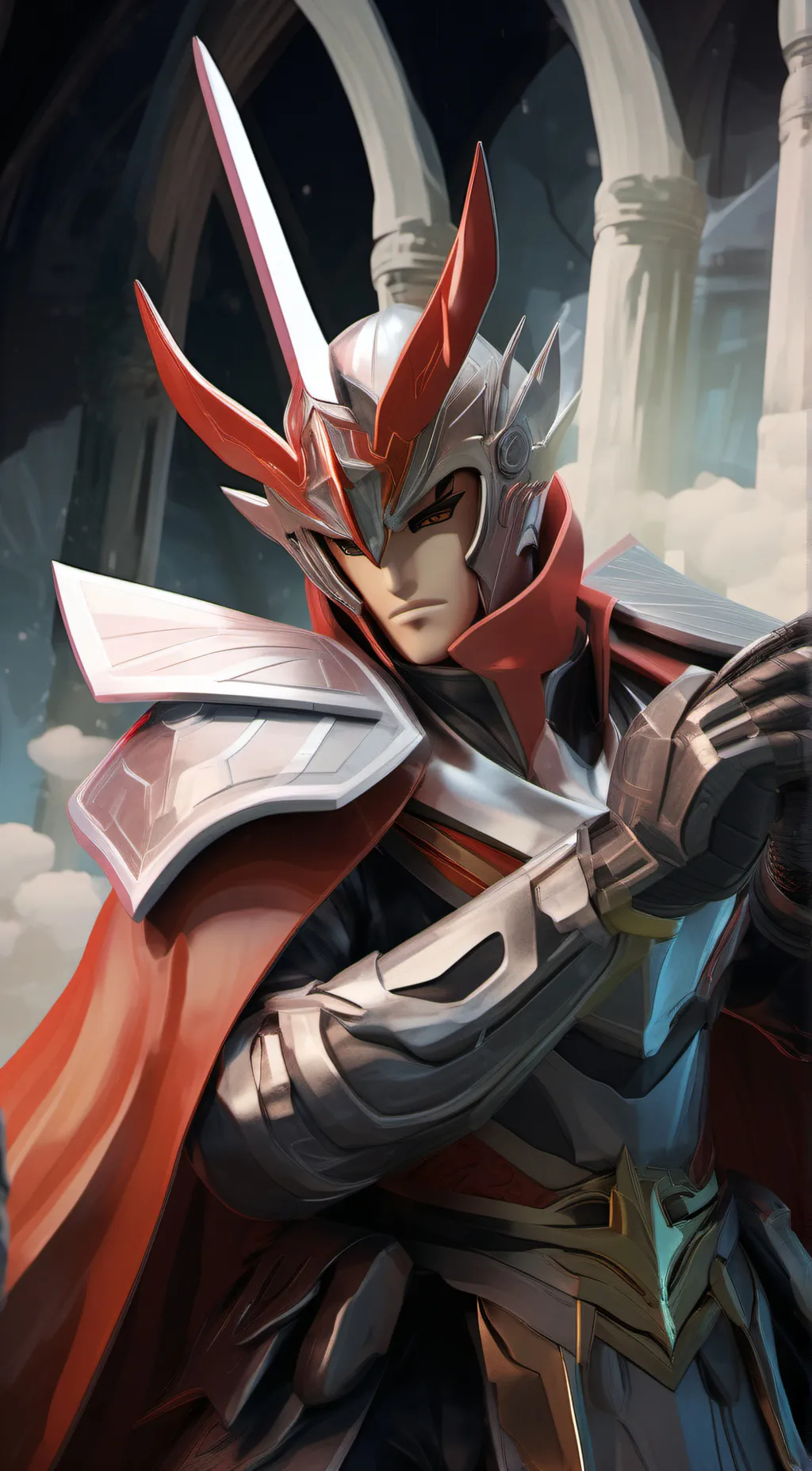 ai character: Volga background