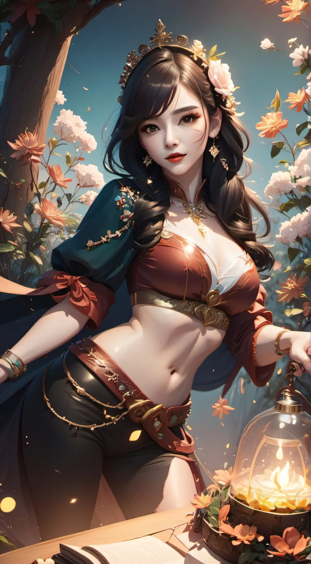 ai character: becky background