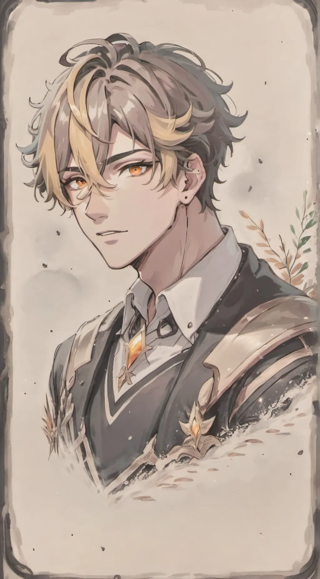 ai character: Greed background