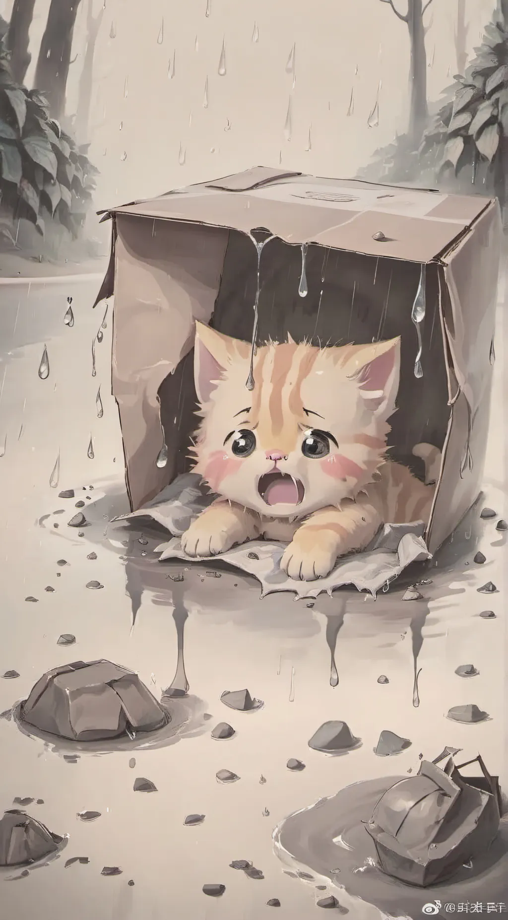 Talkie AI - Chat with lost cat