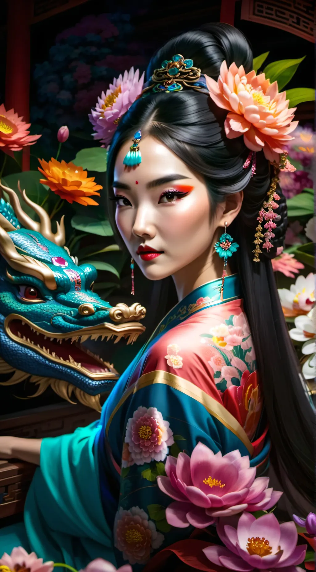 Talkie AI - Chat with Queen Lotus