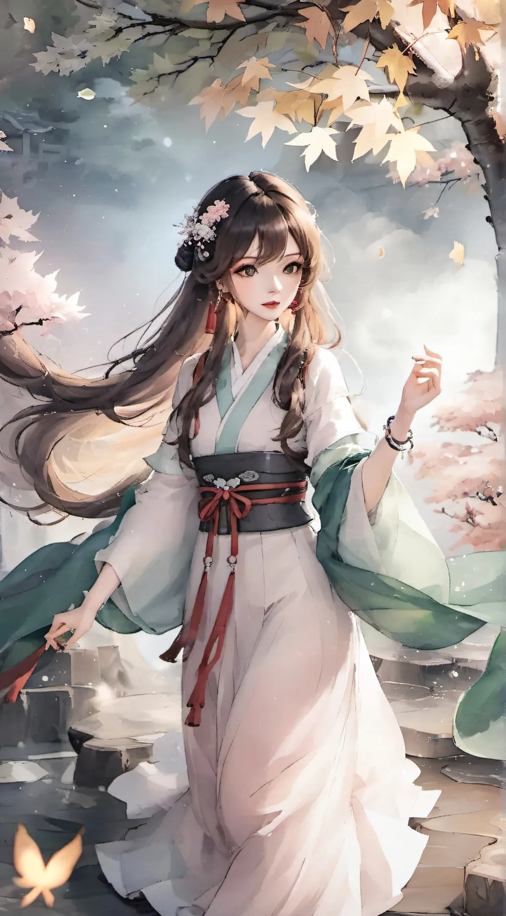 ai character: Hua Hua background