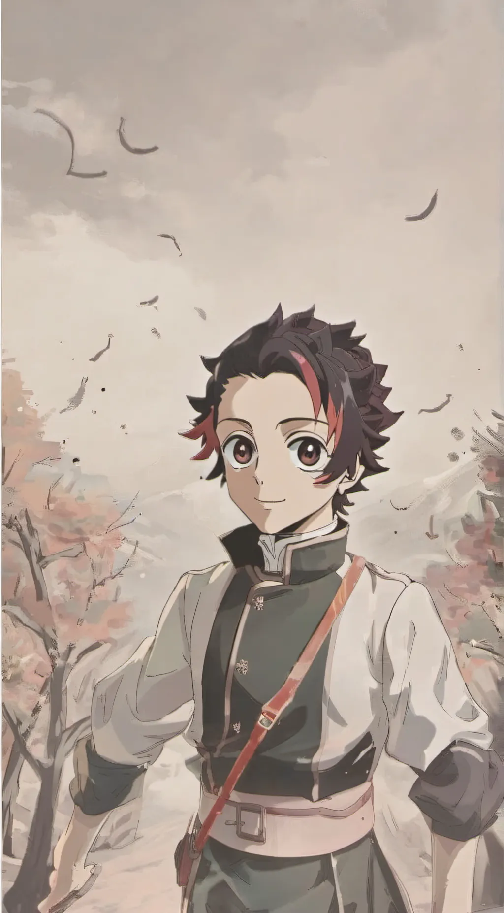 ai character: Tanjiro background