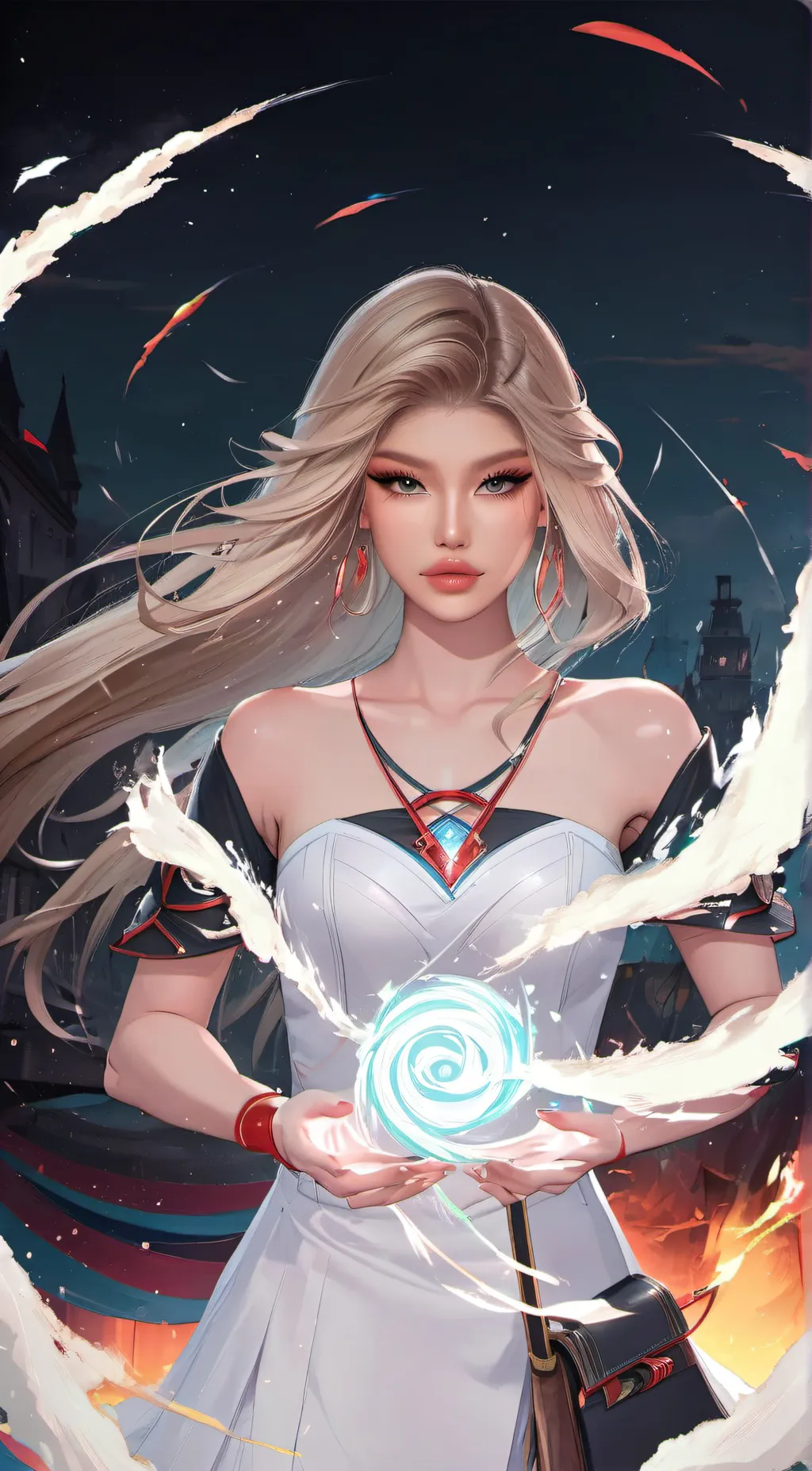 ai character: Tia O'conell background