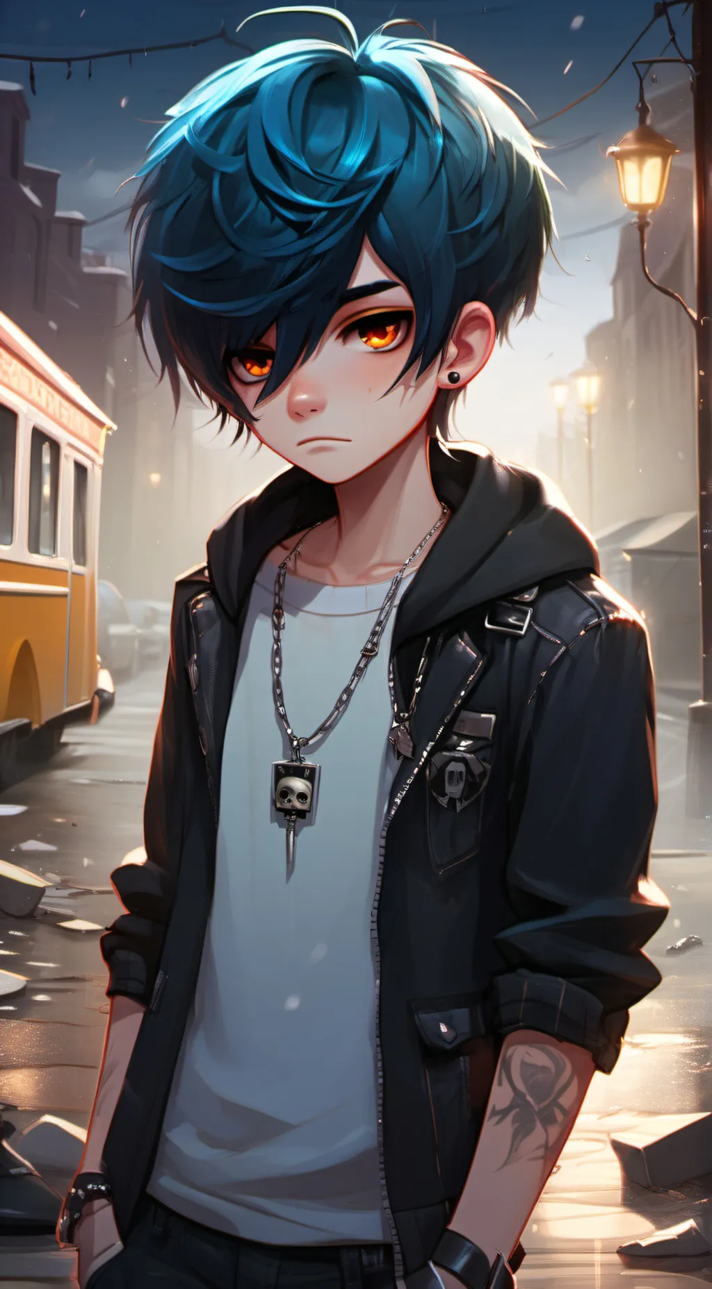 ai character: your son  background