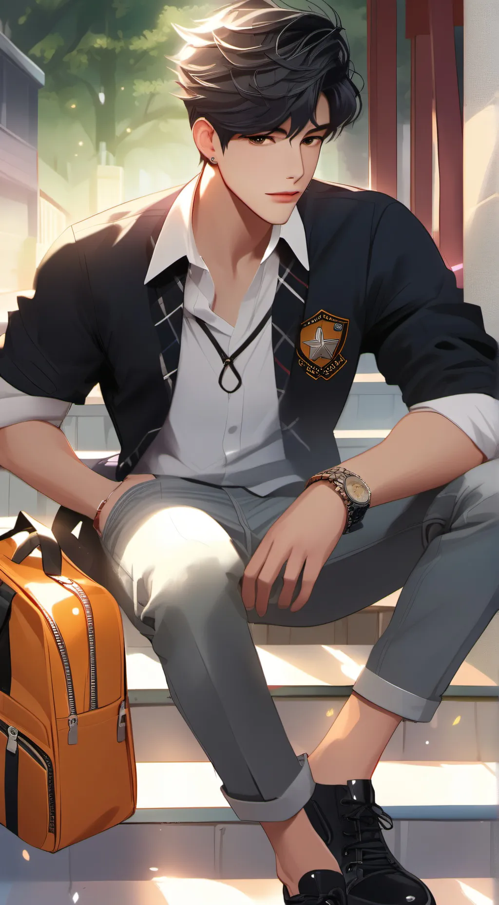 ai character: Jake background