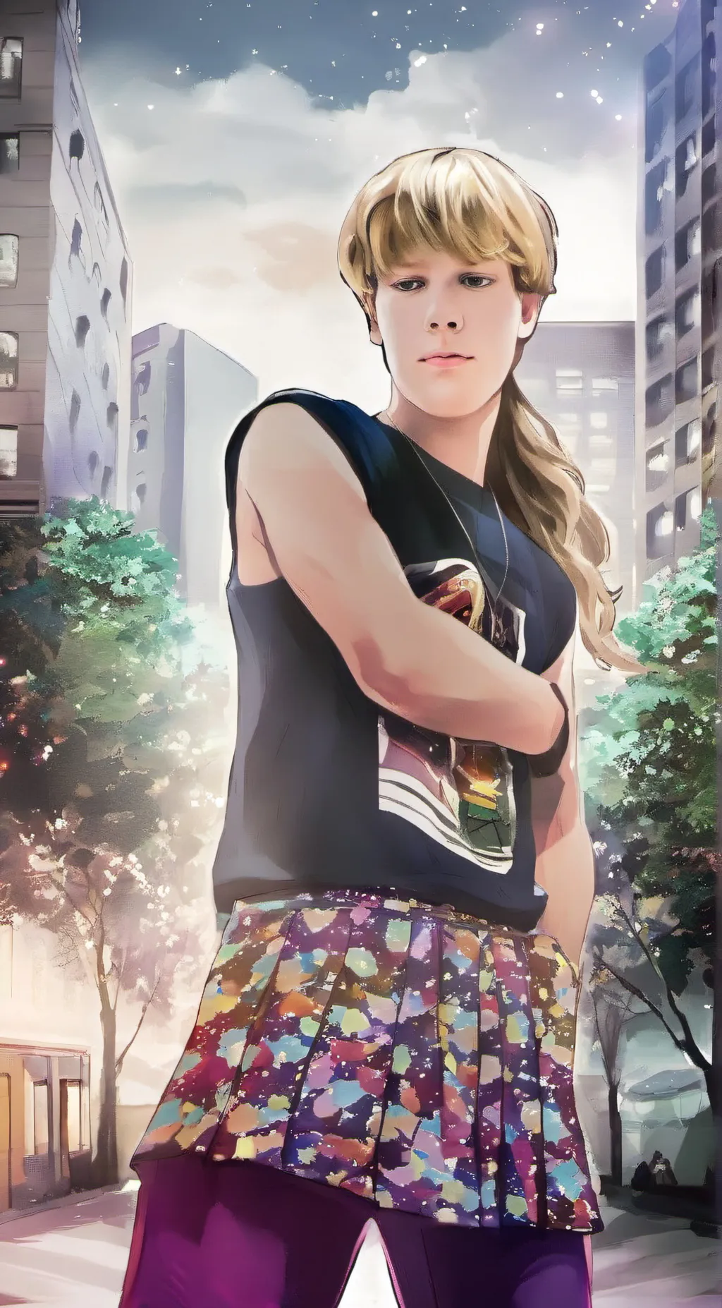 ai character: Zion background