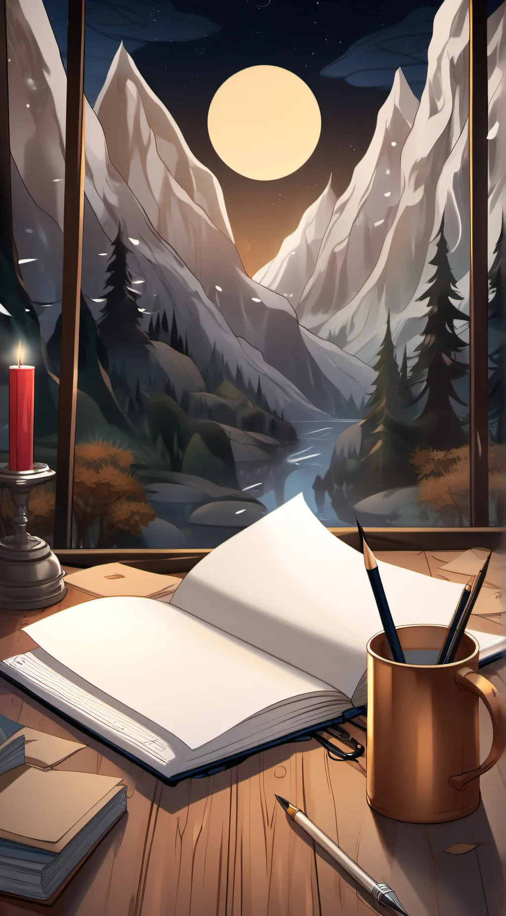 ai character: follow me pls background