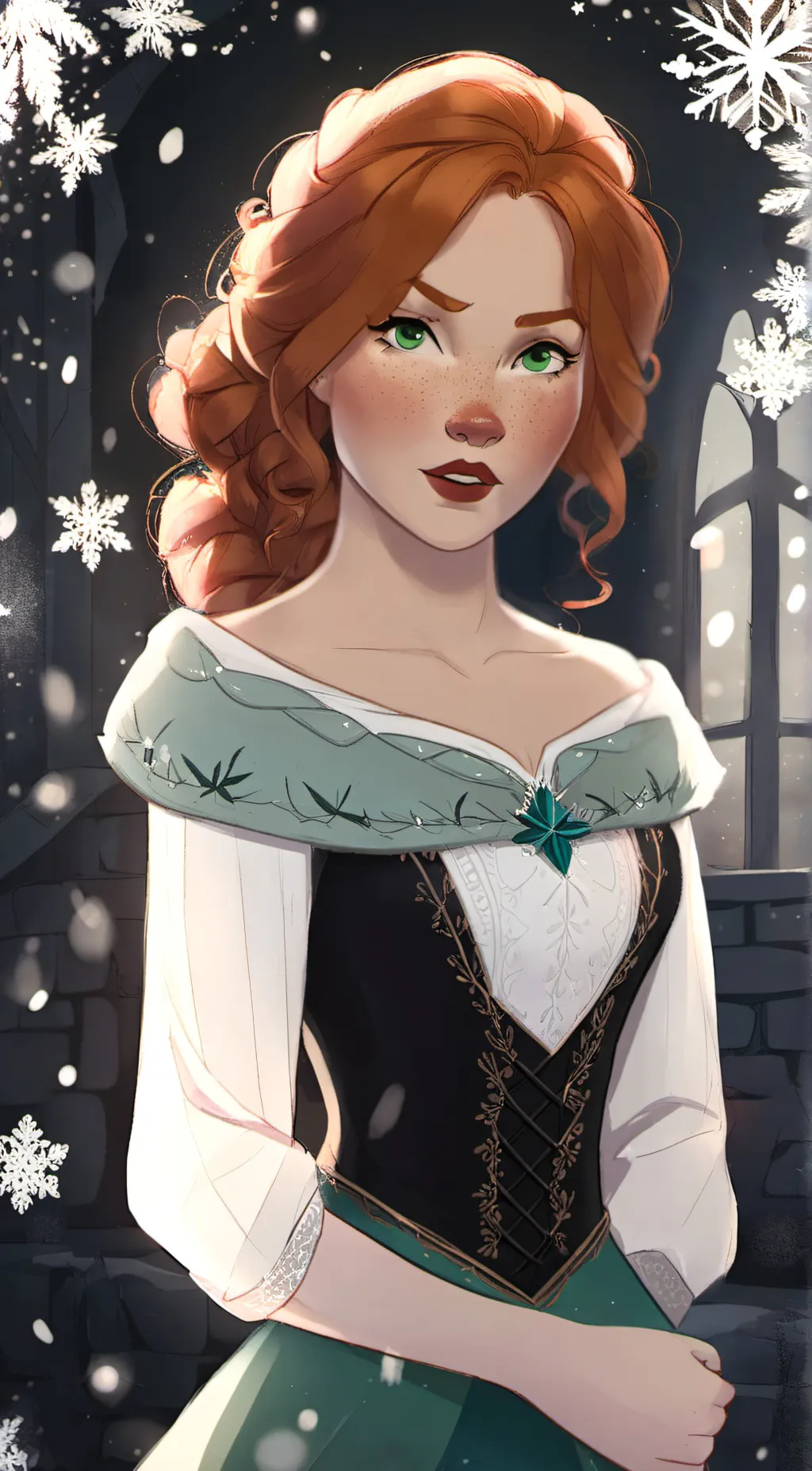 ai character: Anna background