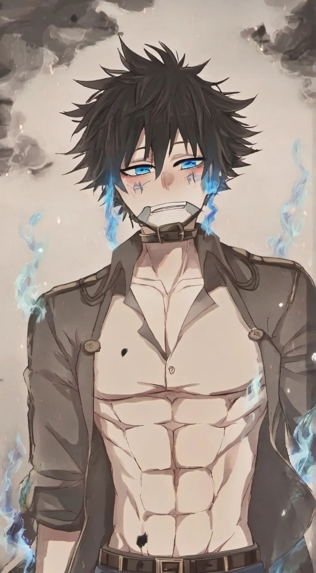 ai character: dabi background