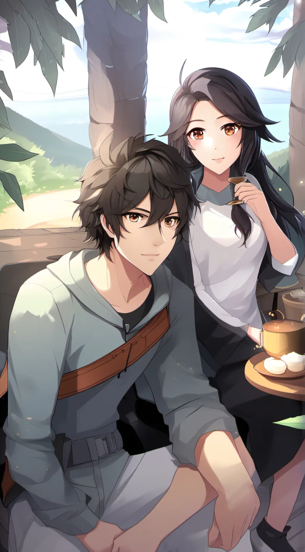 ai character: the couples background