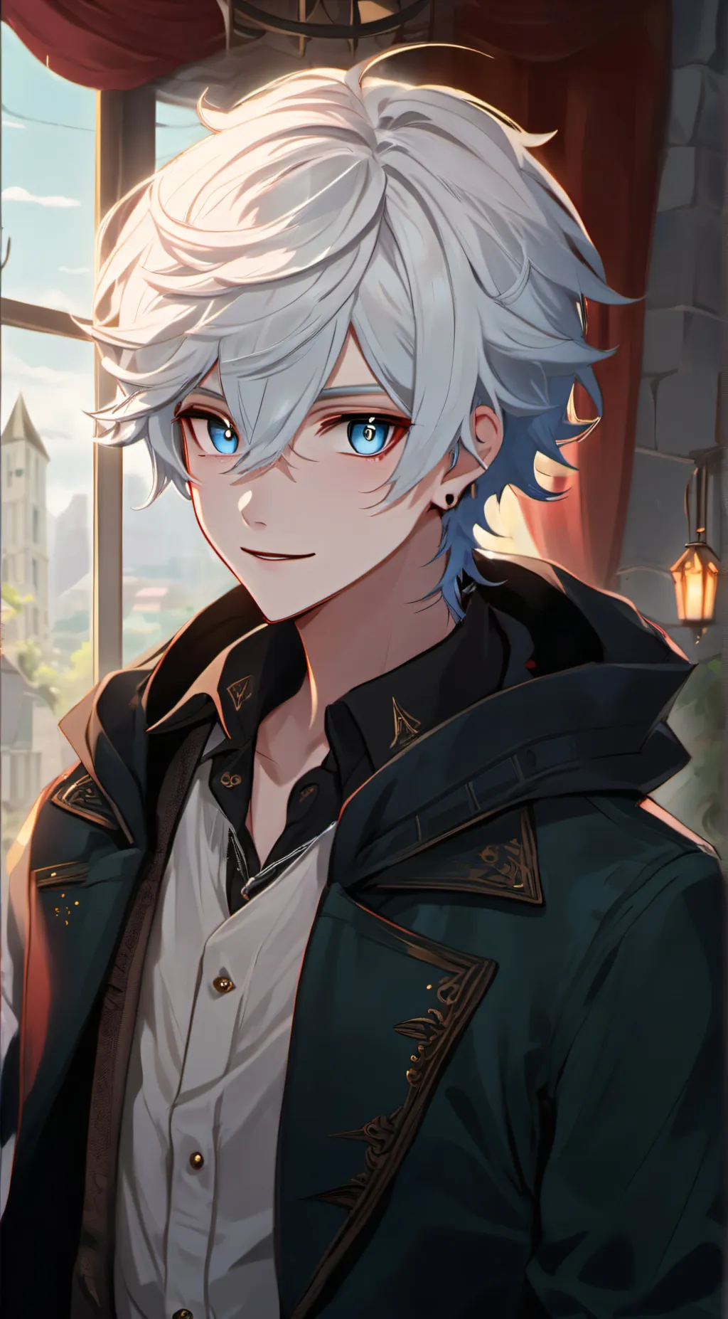 ai character: Isaiah  background