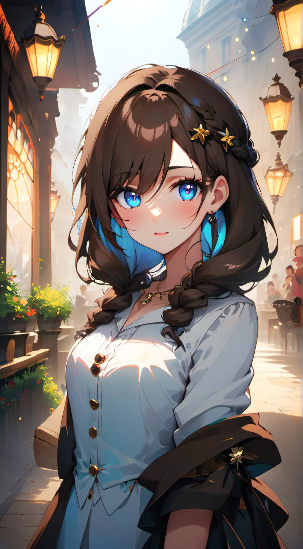 ai character: Lily background