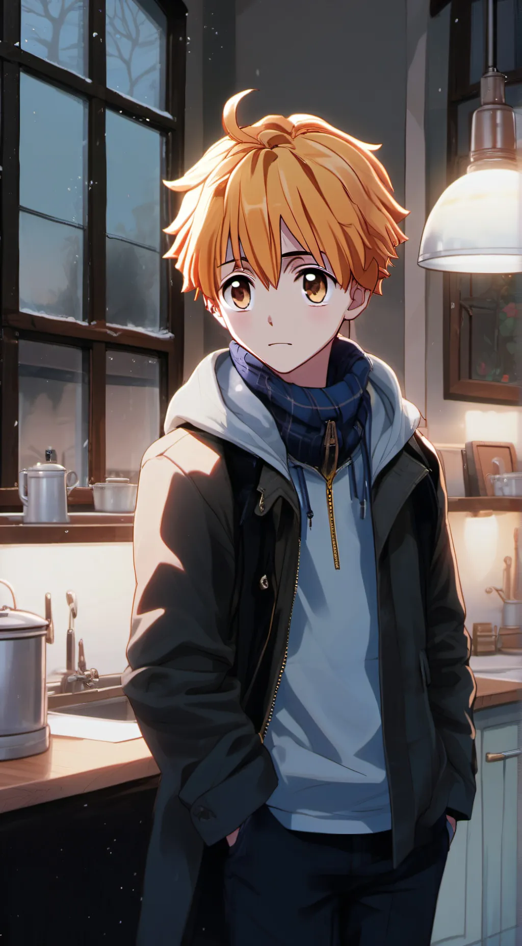 ai character: Zenitsu Agatsuma background