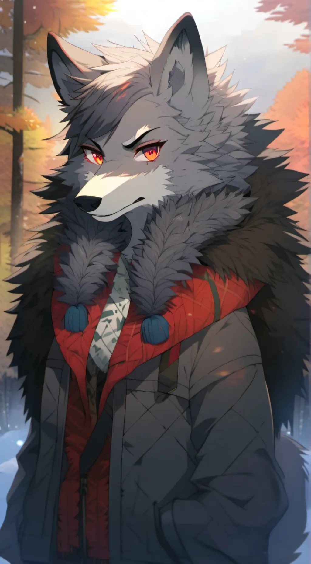 ai character: Werewolf (Lilly) background