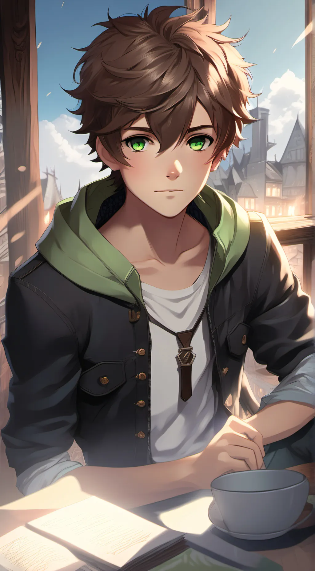 ai character: Jake background