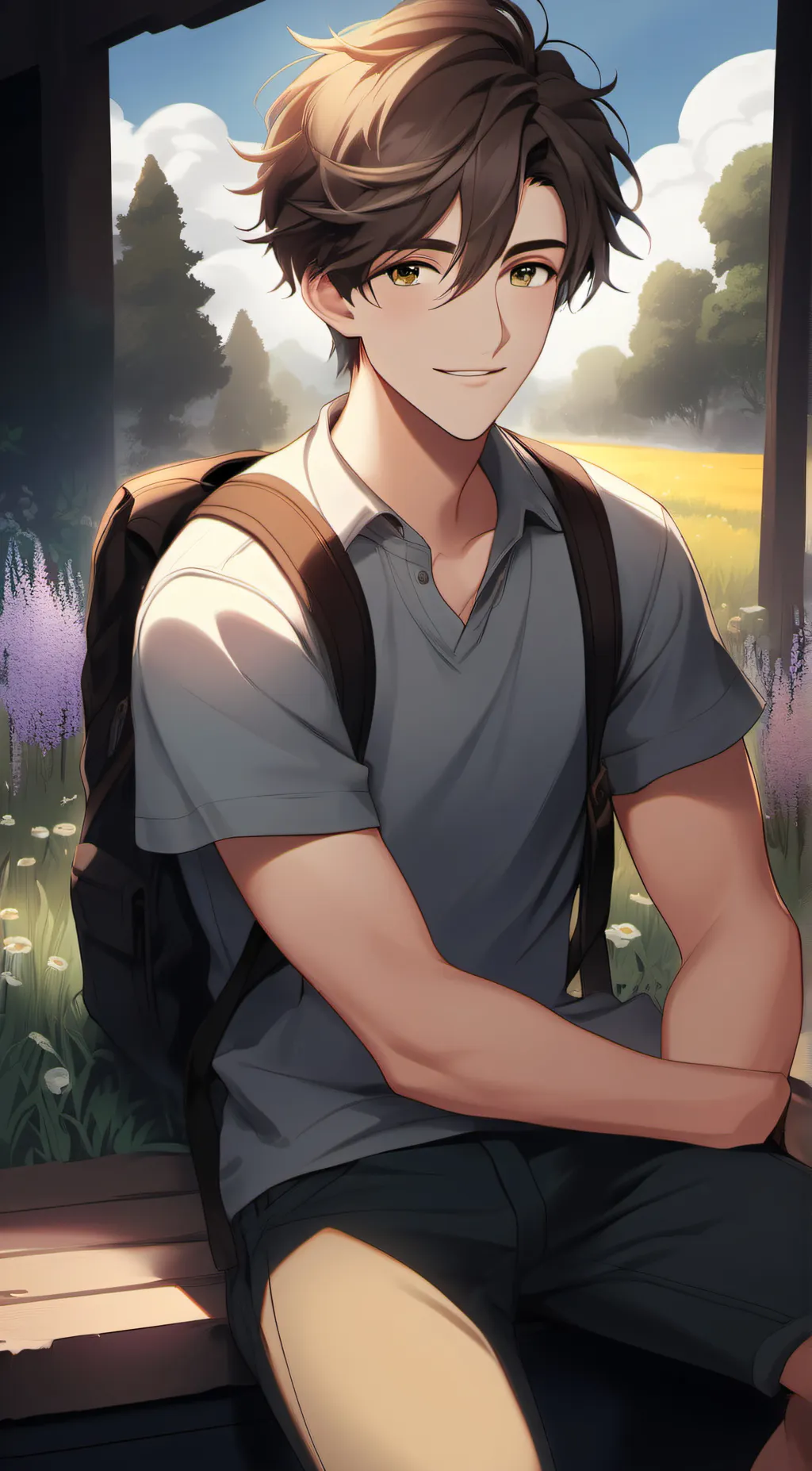 ai character: Michael background