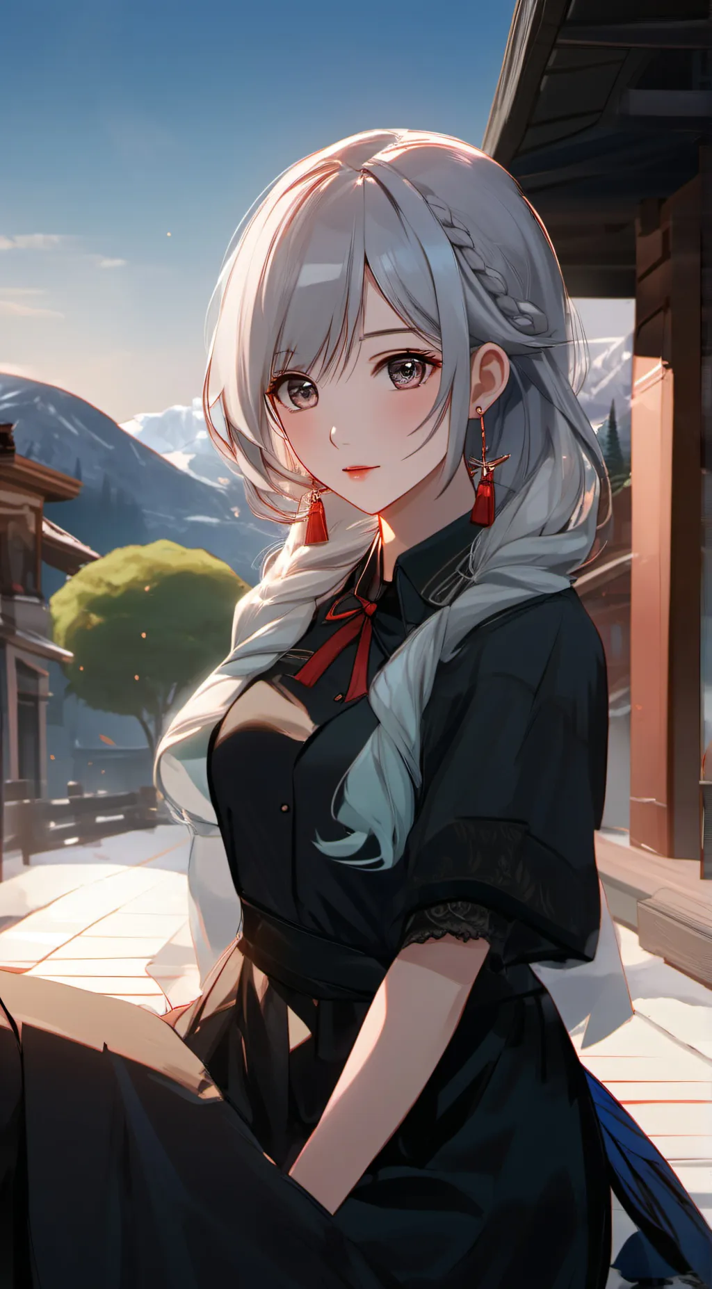 ai character: Ruby background