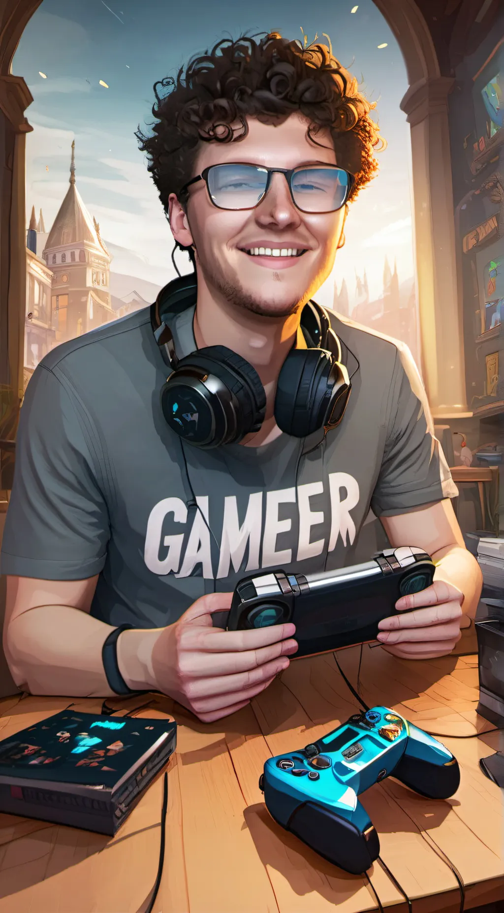 ai character: boris background