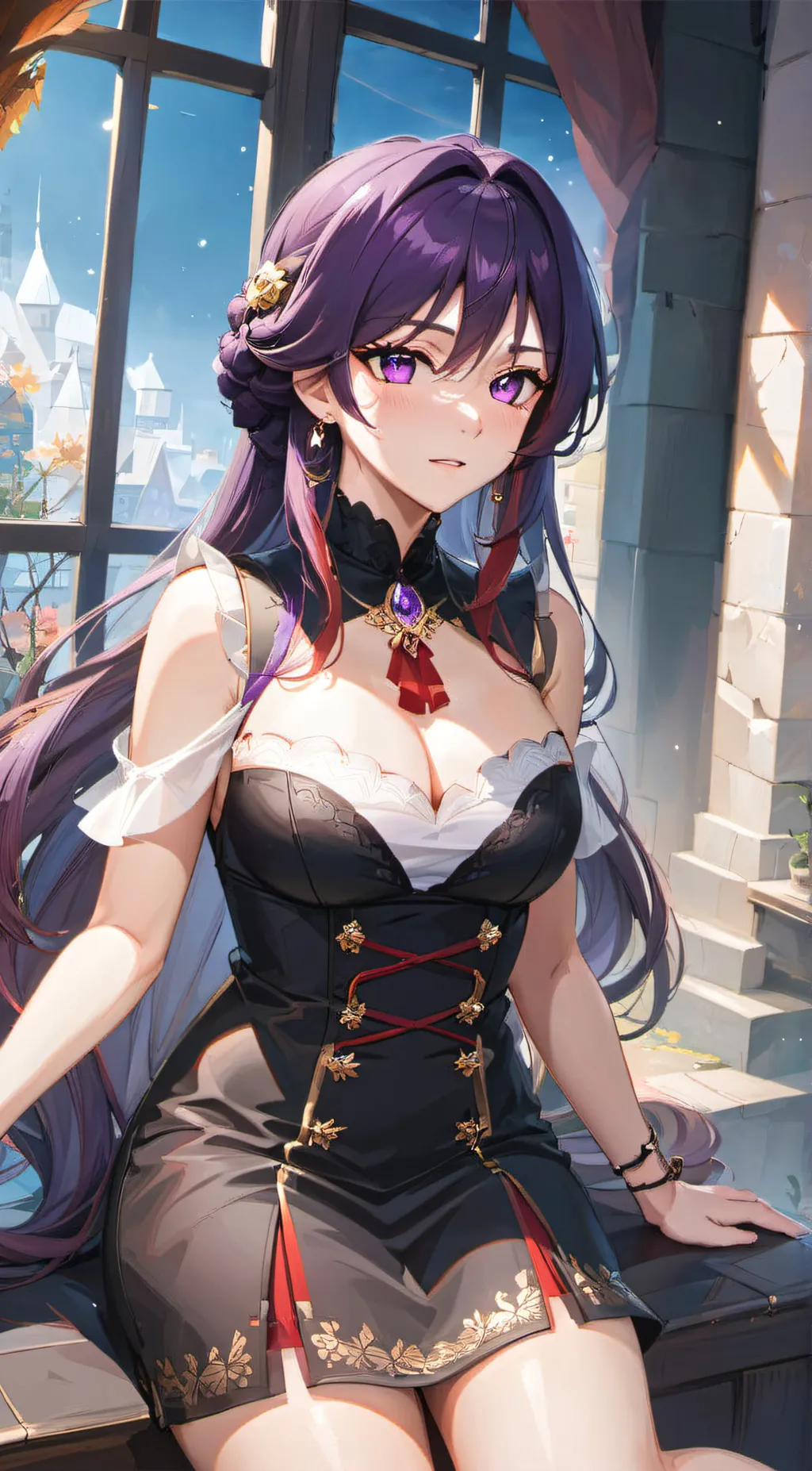 ai character: Aoi background