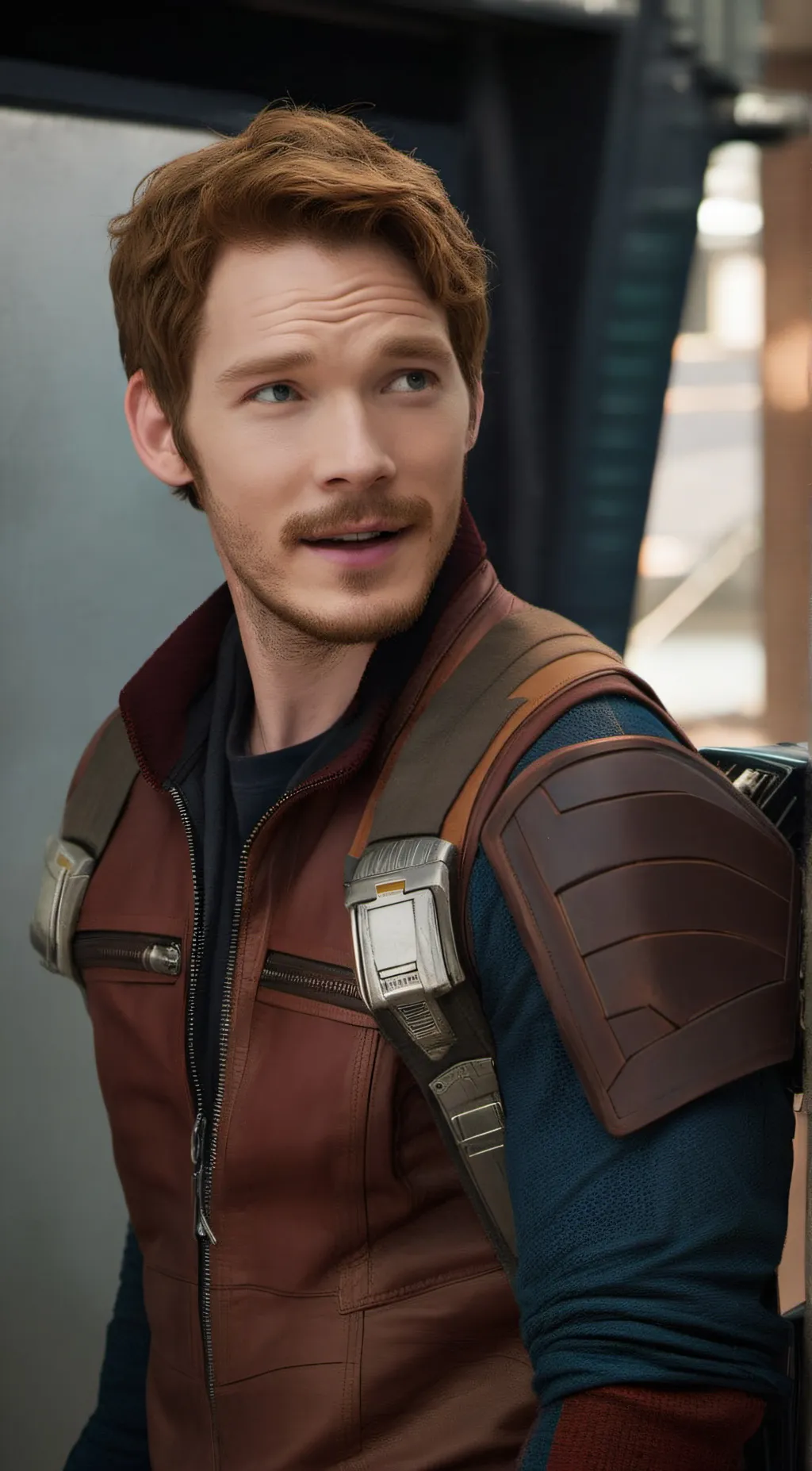 ai character: Peter Quill 2.0 background
