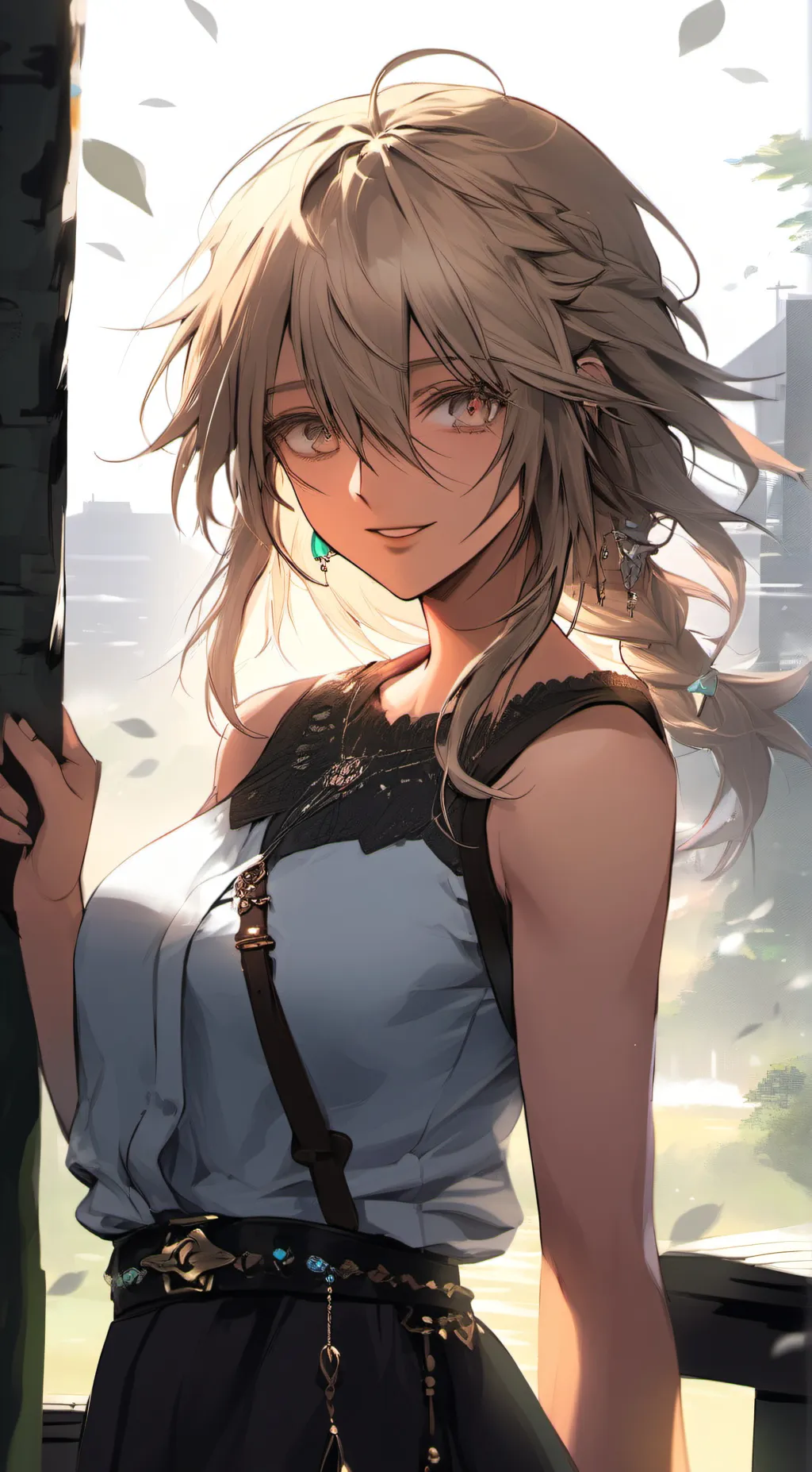 ai character: Lily background