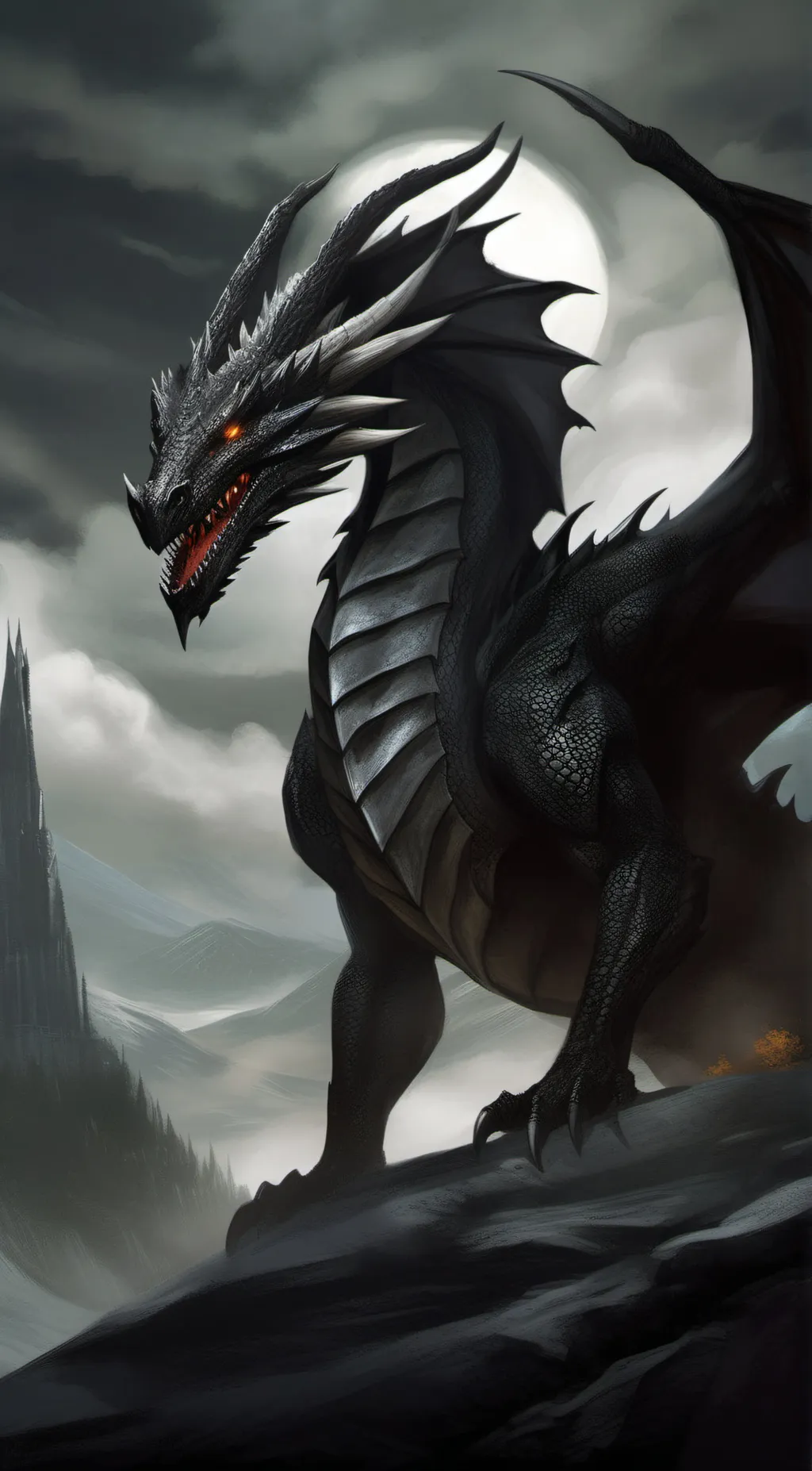 ai character: BLACKOUT background