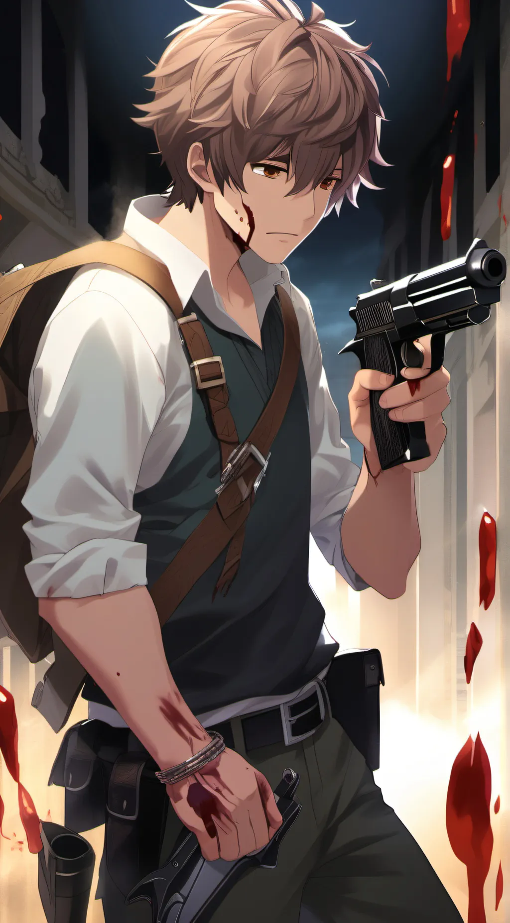 ai character: asher background