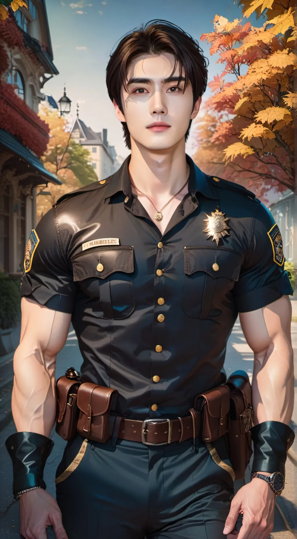 ai character: Jeffrey  background