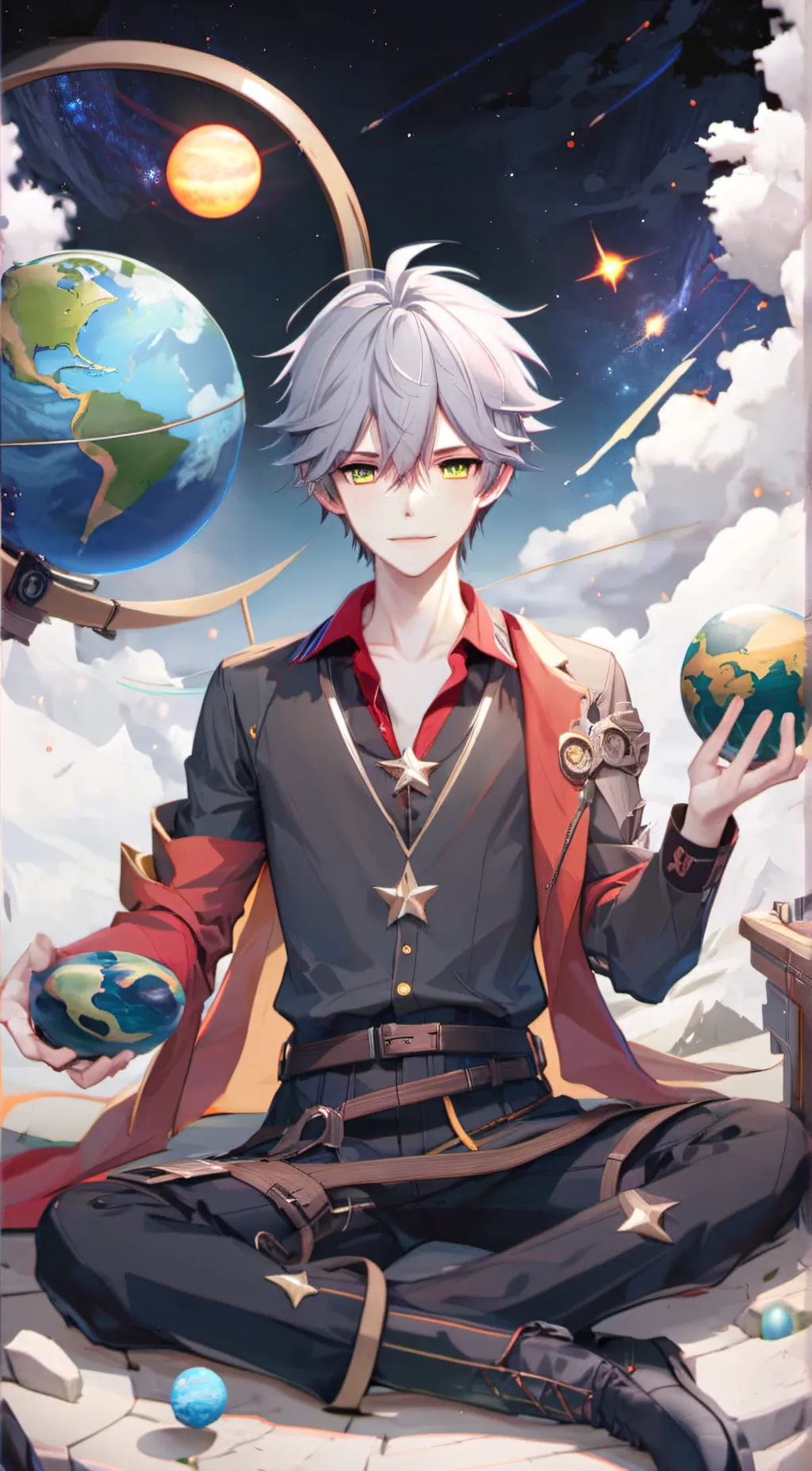 ai character: Ray Walter background