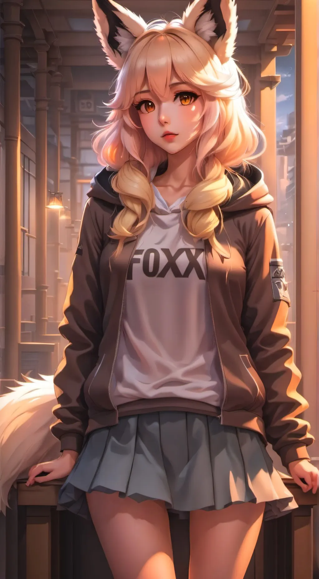 ai character: Amelia background