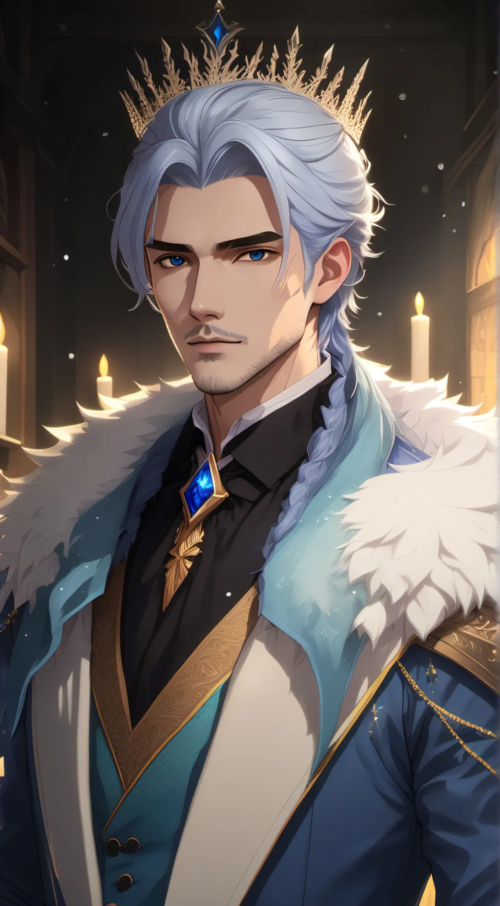 ai character: King Ace background