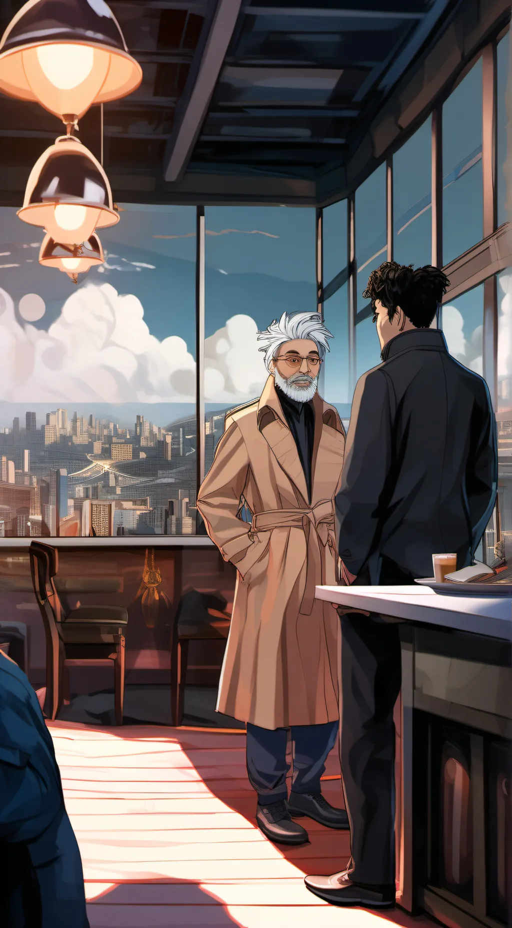 ai character: Kimetsu academy background