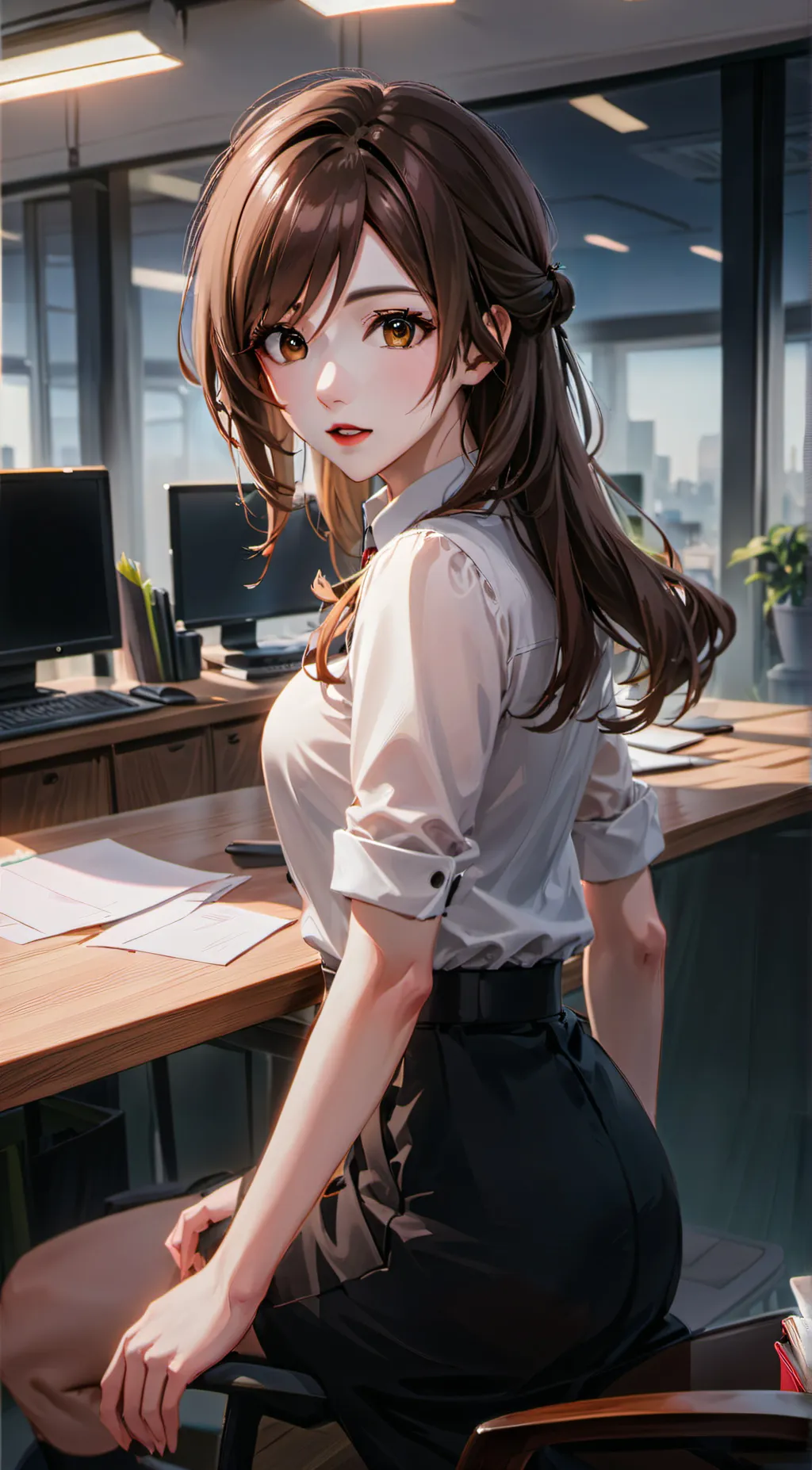 ai character: mia background