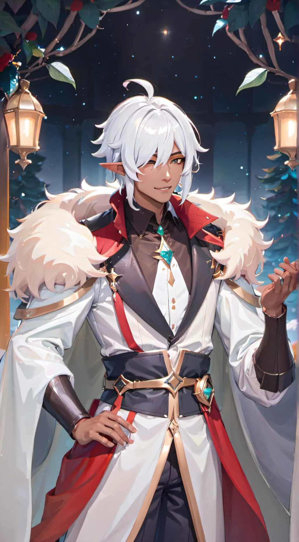 ai character: The Silver Priest background