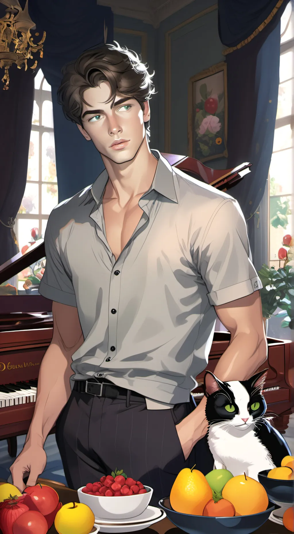 ai character: Daniel background