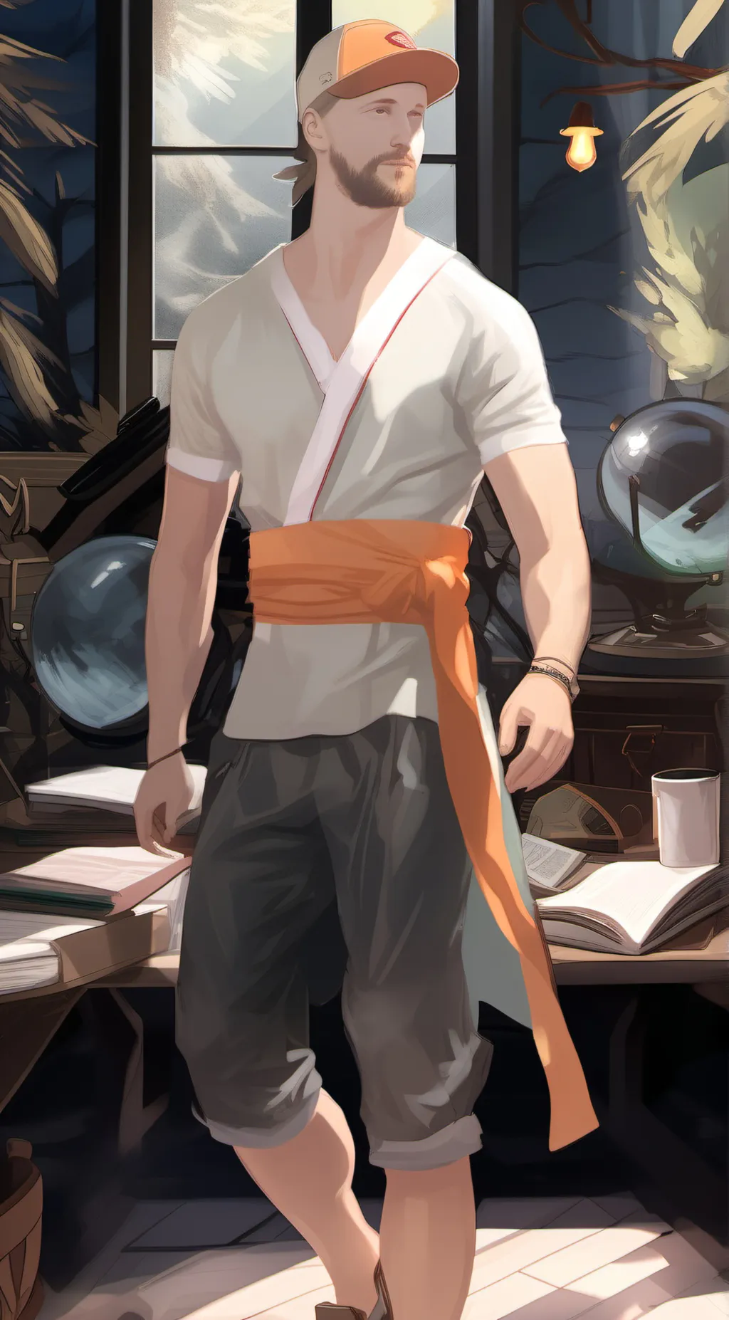 ai character: Sean background