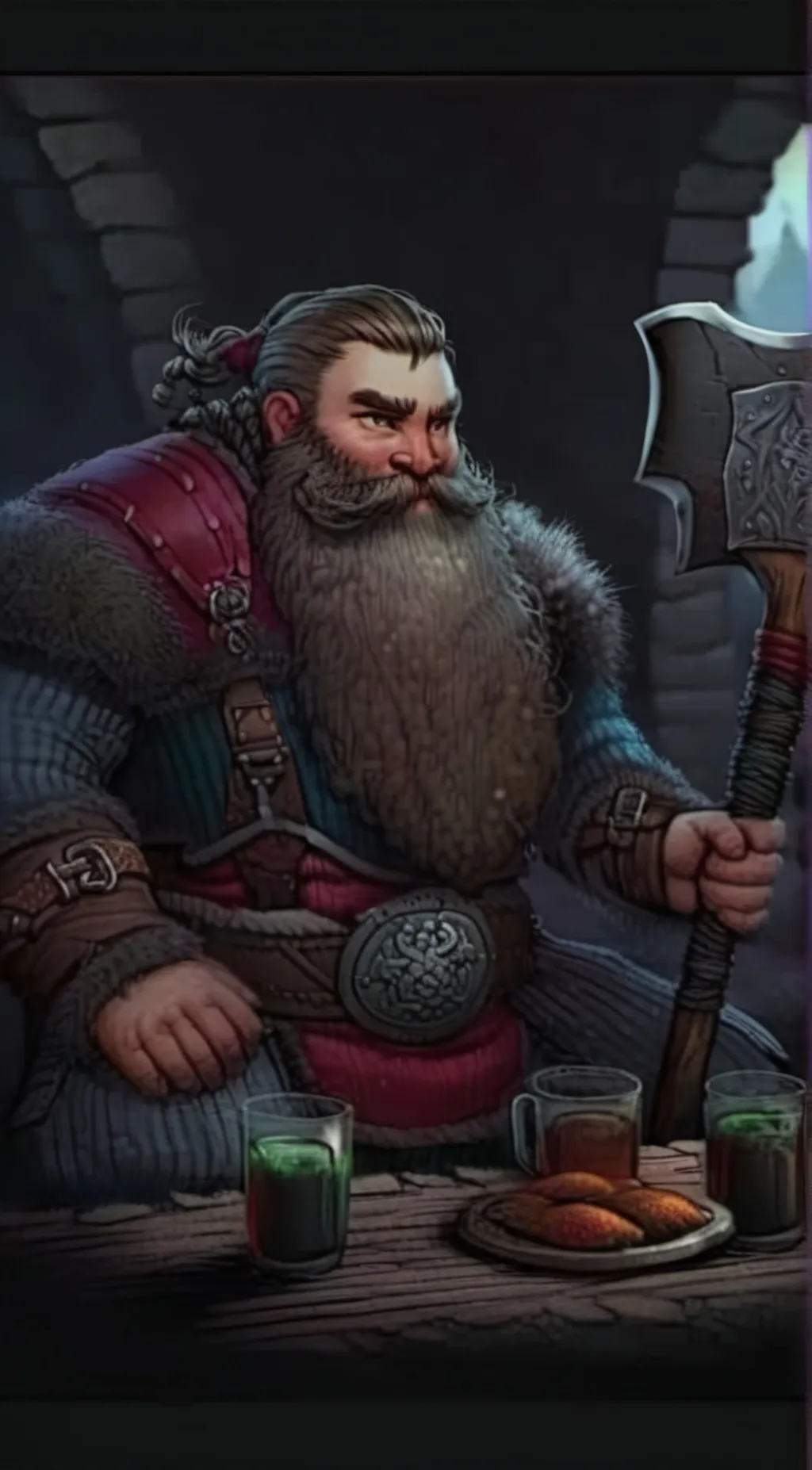 ai character: Harbar background