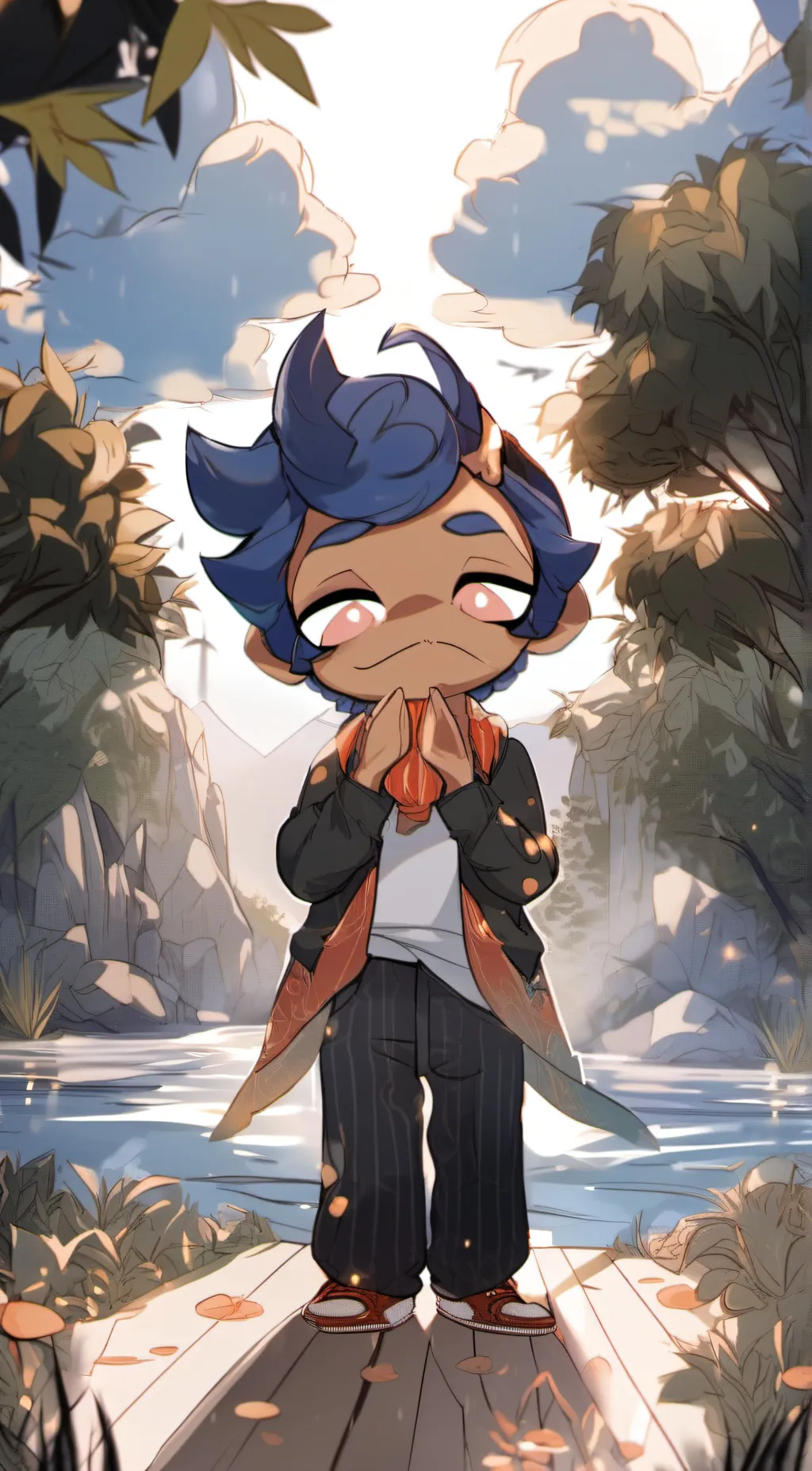 ai character: Wally+y/n background