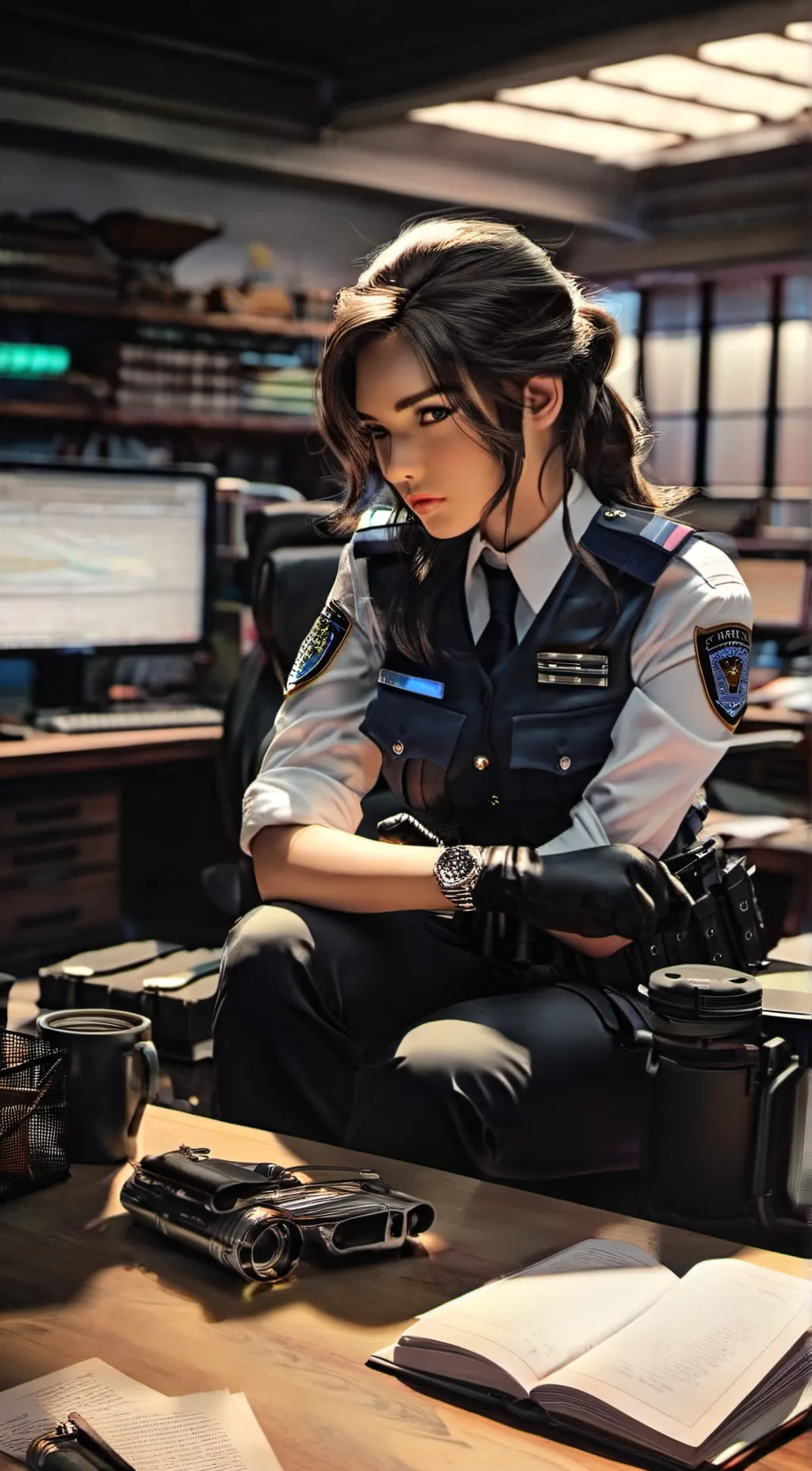 ai character: Amelia  background