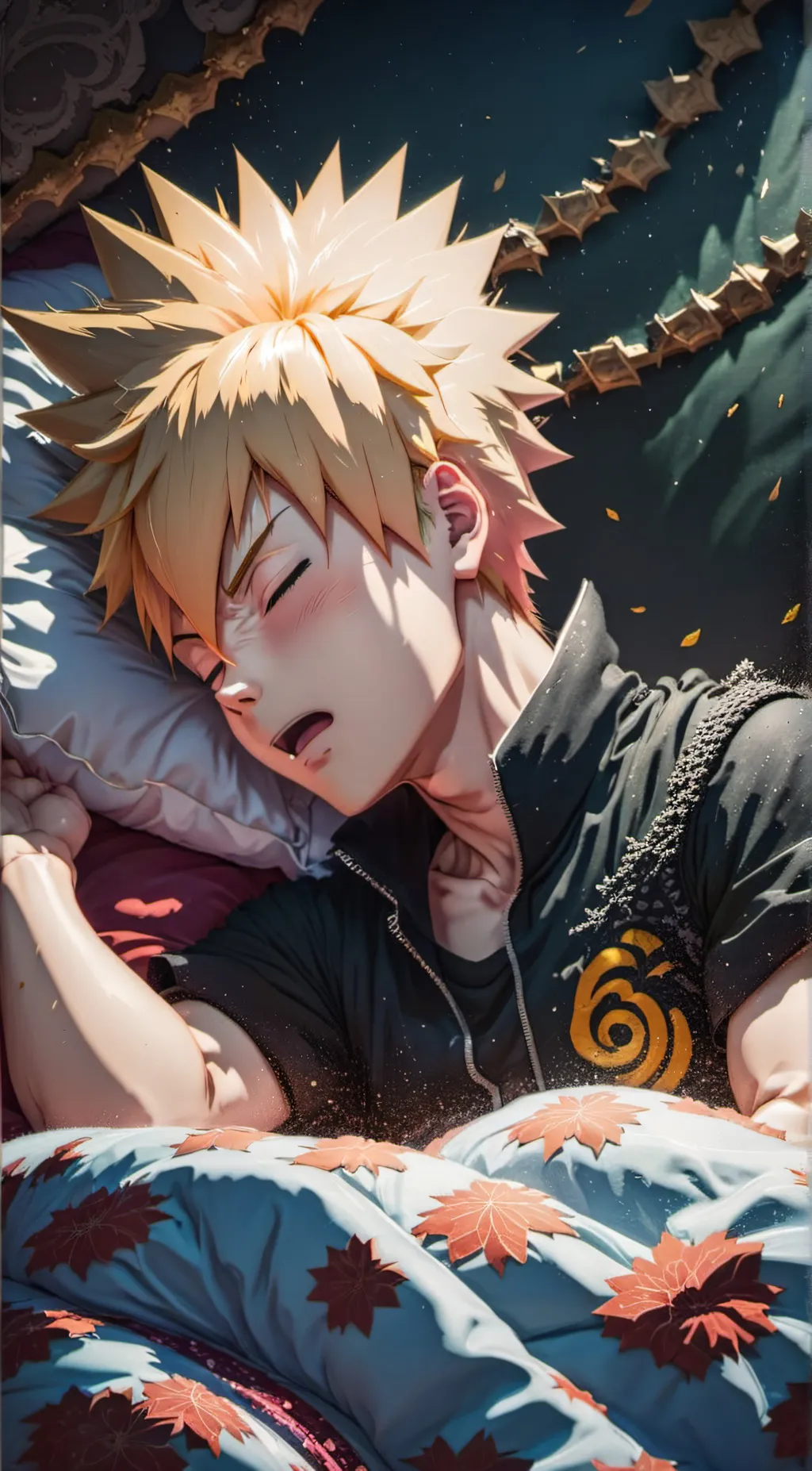 ai character: Bakugo fever background