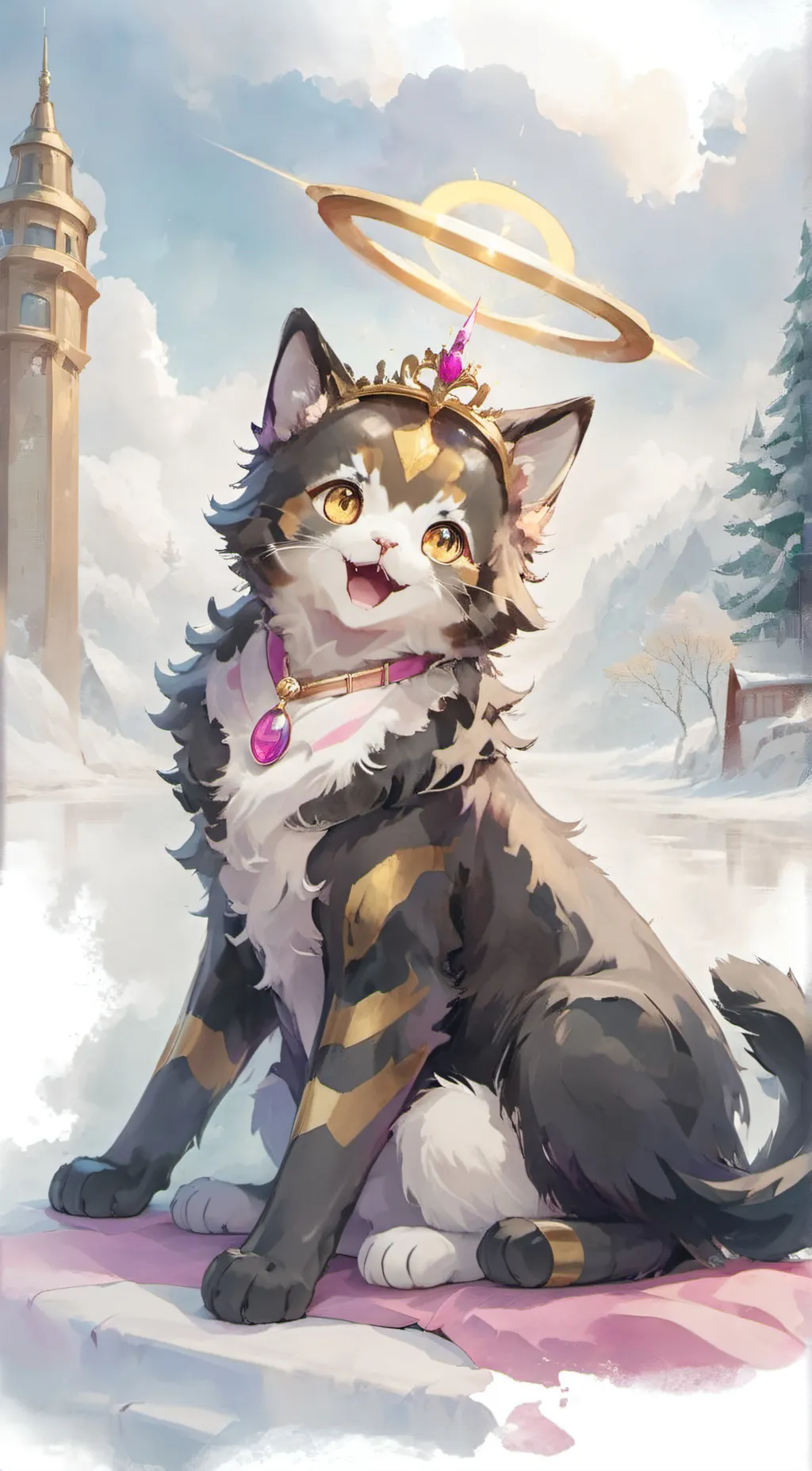 ai character: Genie background