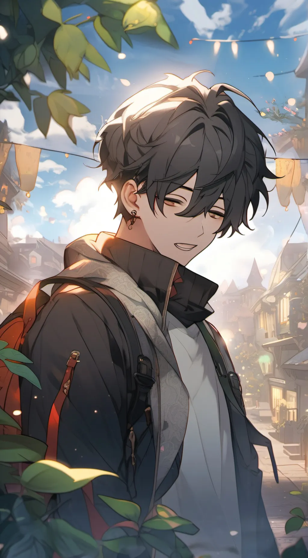 ai character: chris background